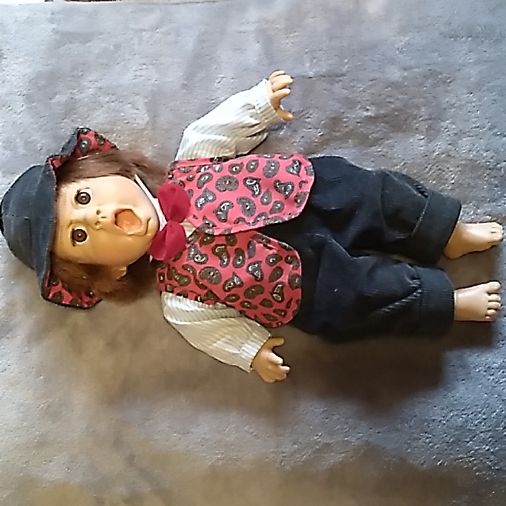 Vintage Gi-go Baby Boy Expression Doll